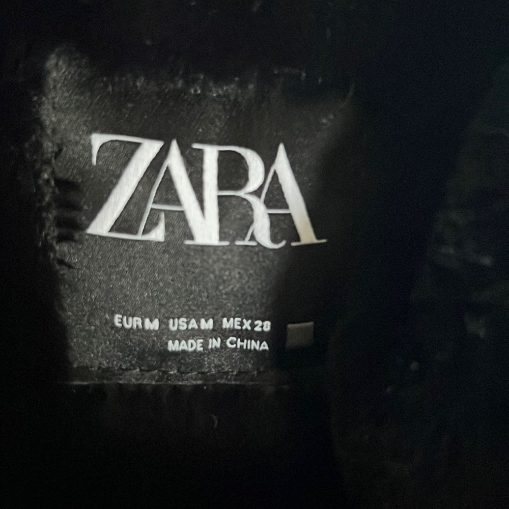 ZARA - Black Jacket. New With Tags. Size Medium. - Picture 9 of 12